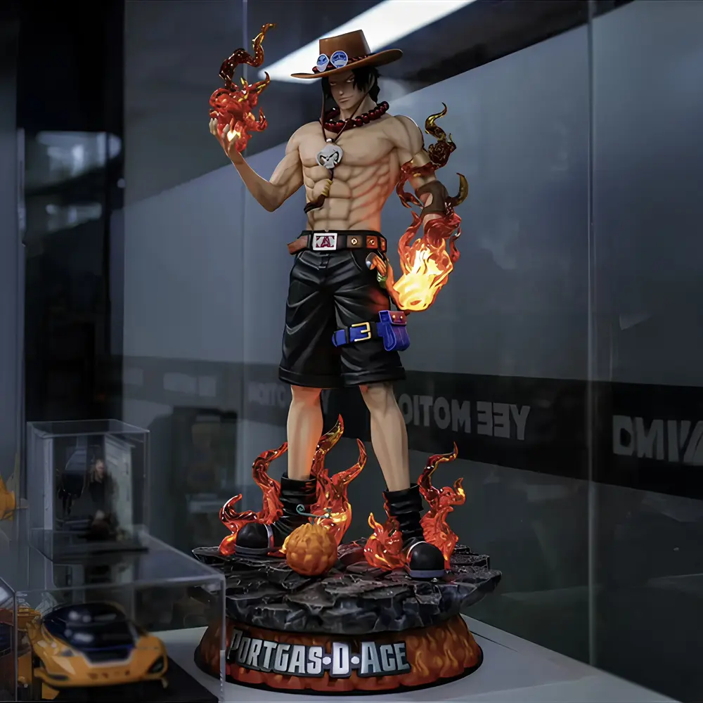 Figurine - Portgas D. Ace Le Poing Ardent - 73cm