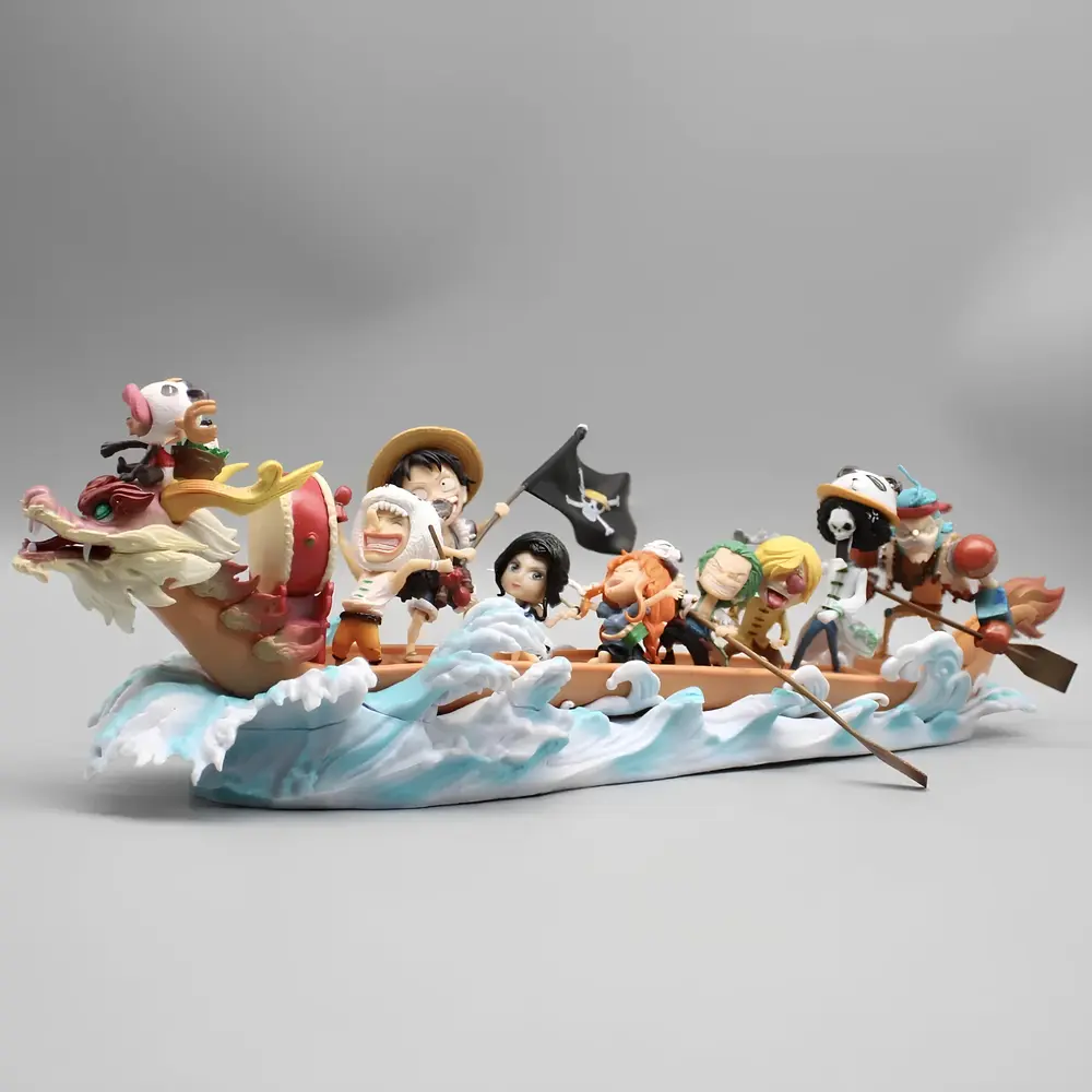 Figurine - Équipage Chapeau de Paille - 86cm