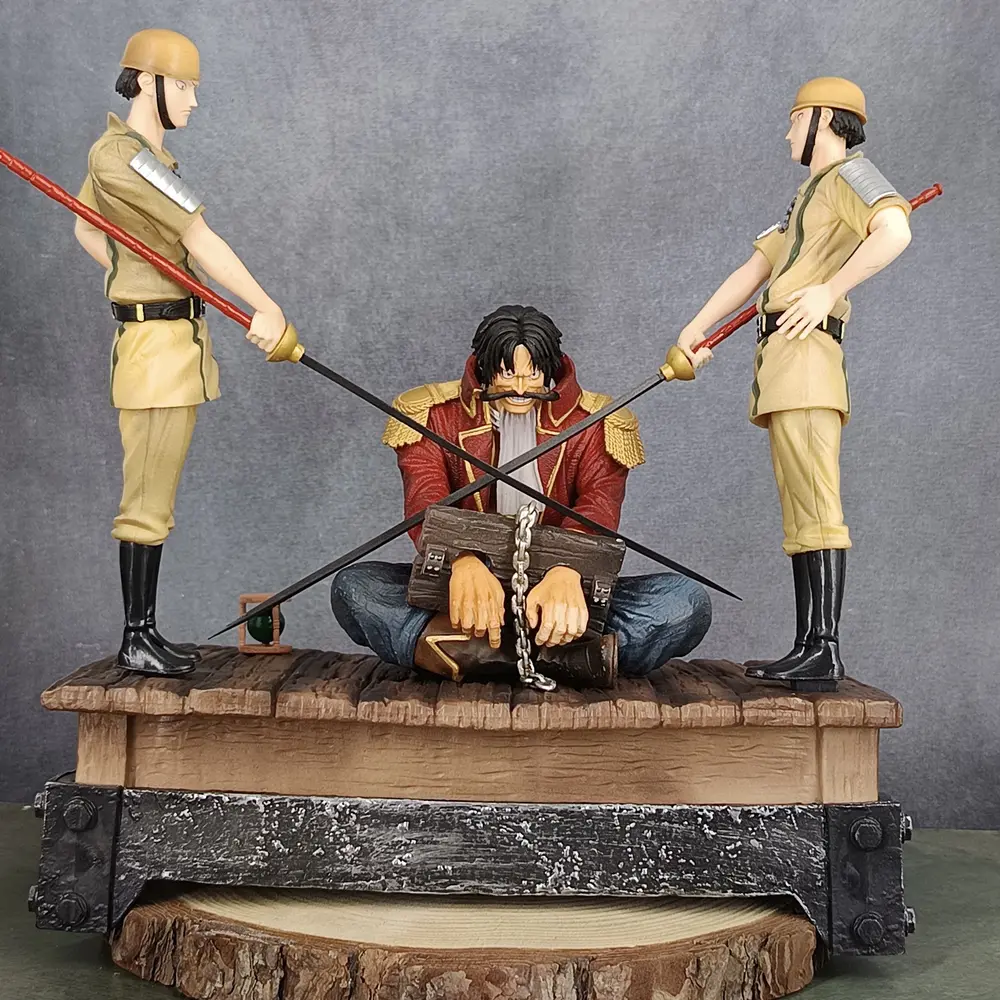 Figurine -Gold D. Roger Exécution Loguetown - 26cm
