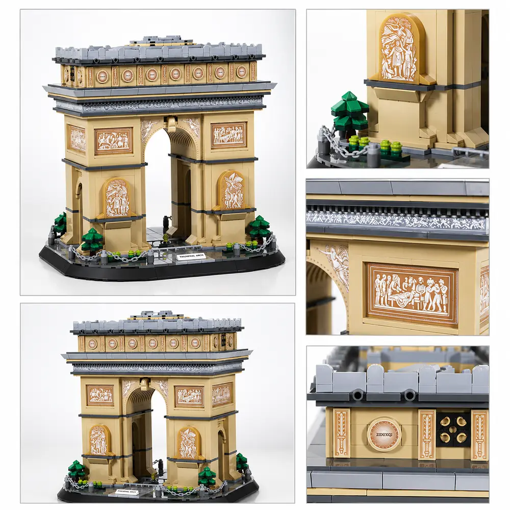 Lego Construction - Arc de Triomphe - 1377 pcs