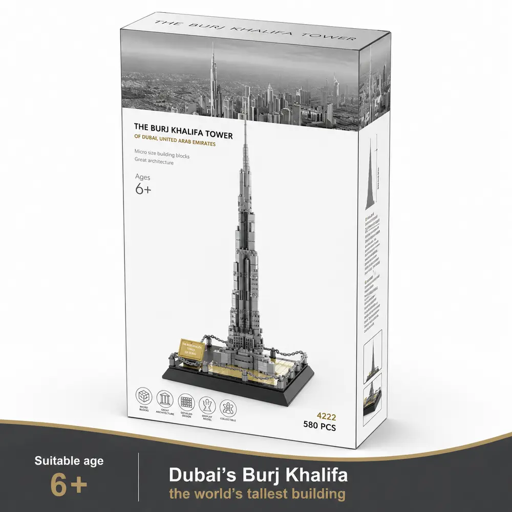 Lego Construction - Burj Khalifa - 555 pcs