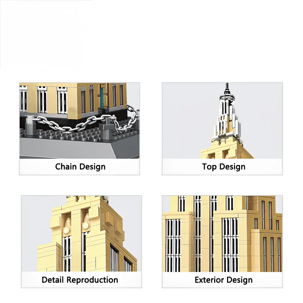 Lego Construction - Empire State Building - 1559 pcs