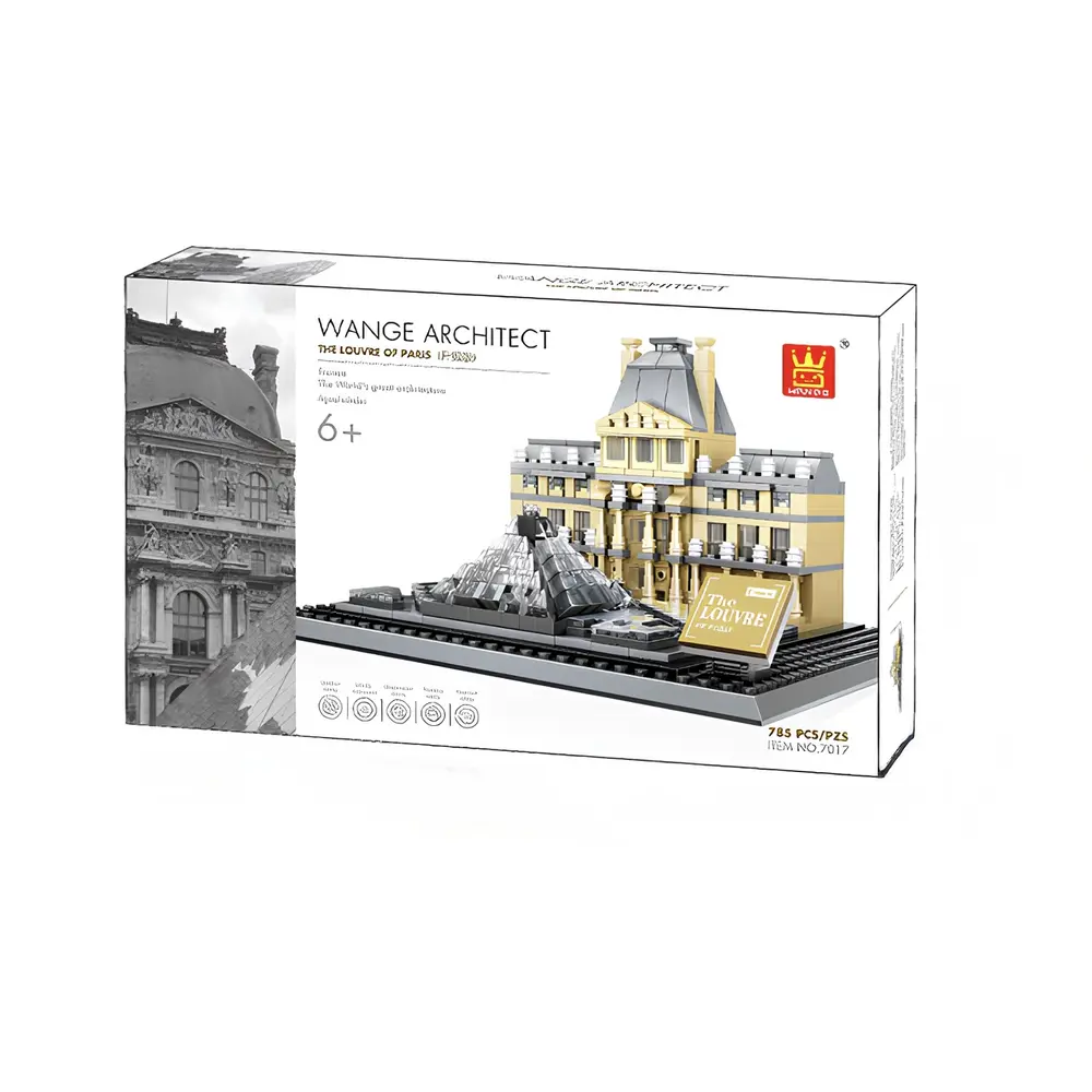 Lego Construction - Le Louvre - 803 pcs