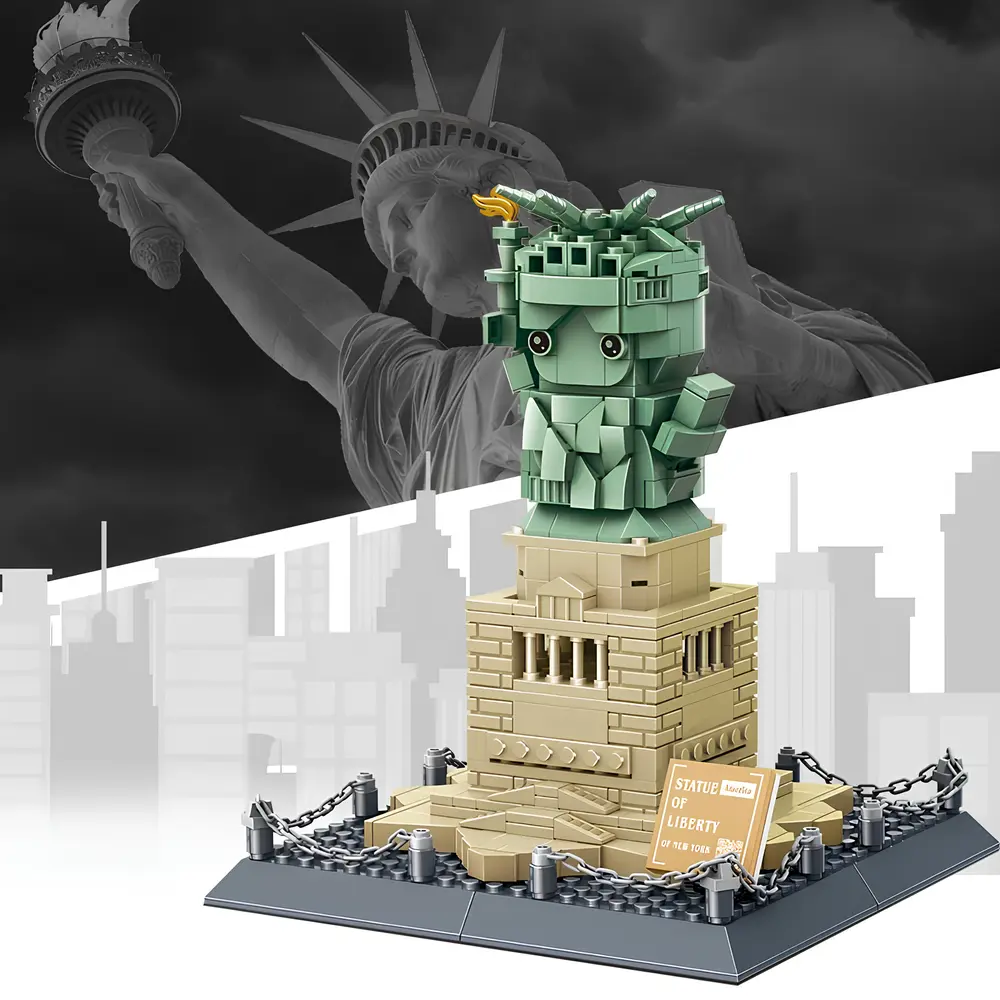 Lego Construction - Statue de la Liberte Miniature - 414 pcs