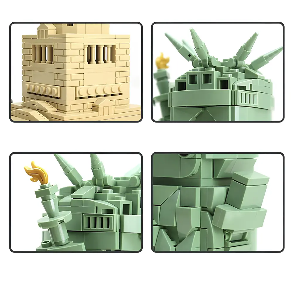 Lego Construction - Statue de la Liberte Miniature - 414 pcs