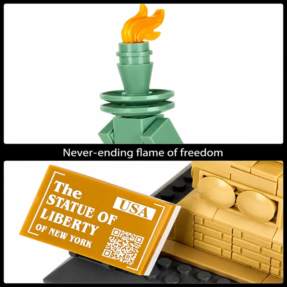 Lego Construction - Statue de la Liberté - 1409 pcs