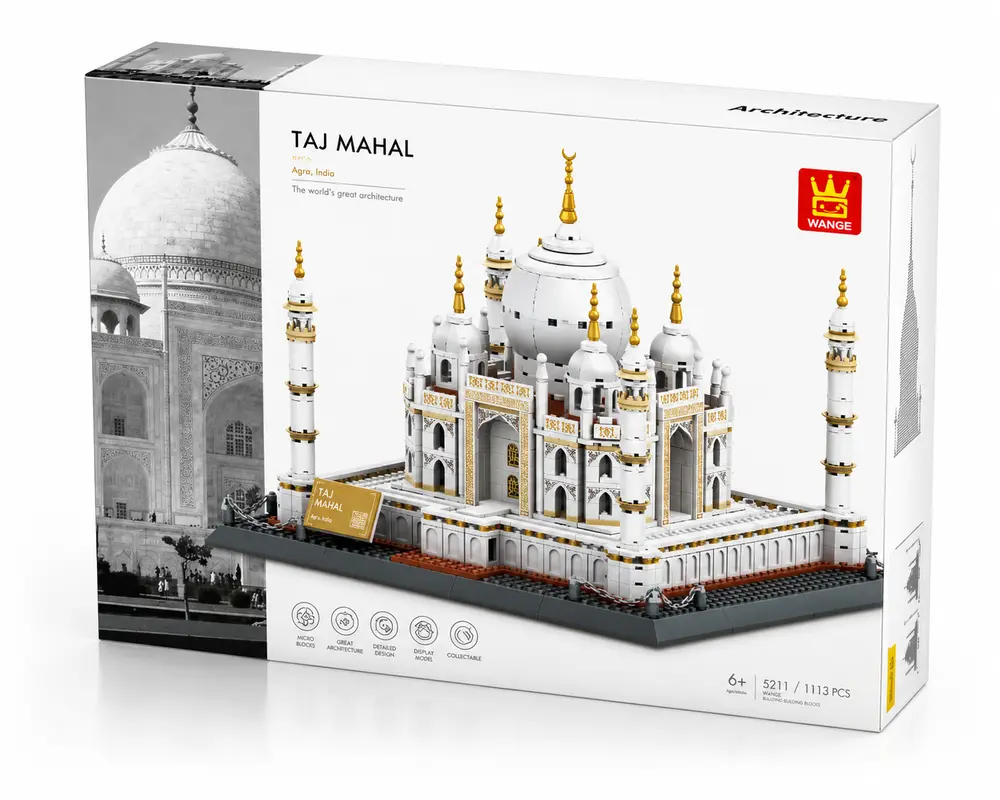 Lego Construction - Taj Mahal - 1113 pcs