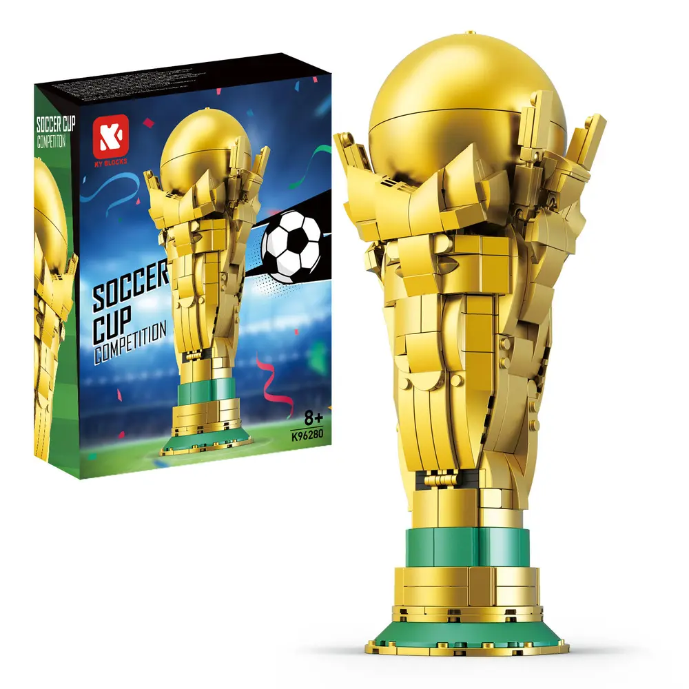 Lego Construction - World Cup Trophy