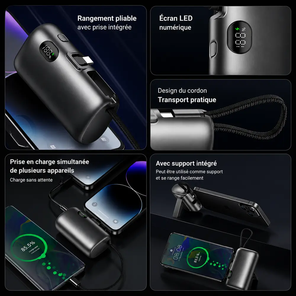 Mini Power Bank 10.000 mAh