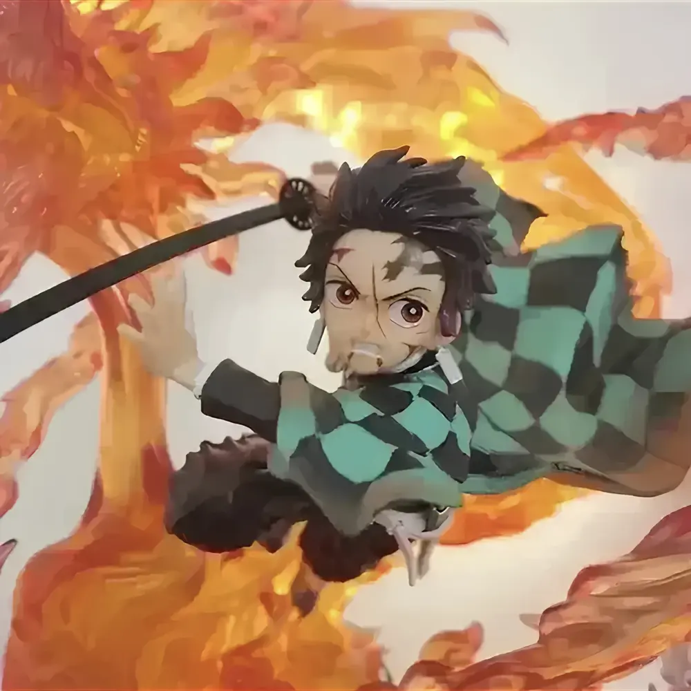 Figurine - Tanjiro Kamado Dragon des Flammes - 30cm